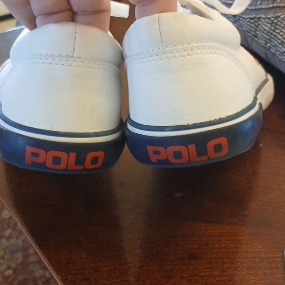 Polo by Ralph Lauren White Low-Top Sneakers - Picture 2 of 6